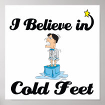i believe in cold feet poster