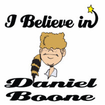 i believe in daniel boone photo cut out