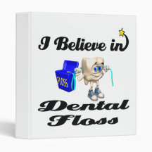 i believe in dental floss binders