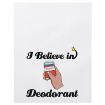 i believe in deodorant full colour flyer
