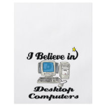 i believe in desktop computers custom flyer
