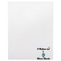 i believe in disco ducks letterhead template
