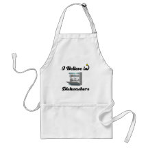 i believe in dishwashers aprons