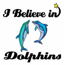 i believe in dolphins cut outs