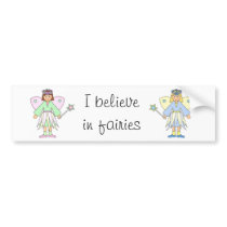I believe in fairies bumper stickers
