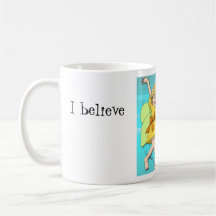 I believe in fairies coffee mug