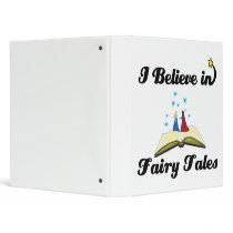 i believe in fairy tales vinyl binder
