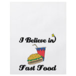 i believe in fast food flyers