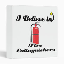 i believe in fire extinguishers vinyl binder