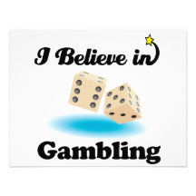 i believe in gambling announcement
