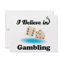 i believe in gambling announcement
