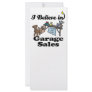 i believe in garage sales rack card