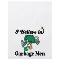 i believe in garbage men full colour flyer