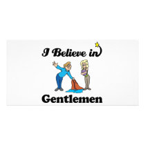 i believe in gentlemen photo cards