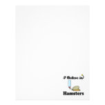 i believe in hamsters letterhead template