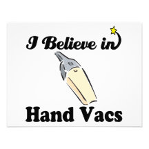 i believe in hand vacs invite