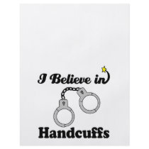 i believe in handcuffs custom flyer