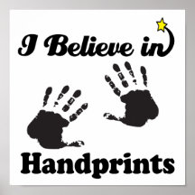 i believe in handprints