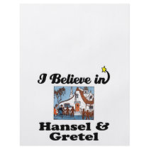 i believe in hansel and gretel personalized flyer