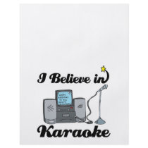 i believe in karaoke full colour flyer