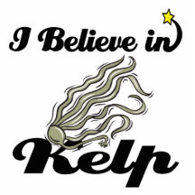 i believe in kelp photo cut out