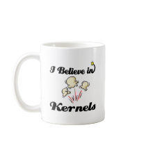 i believe in kernels mug