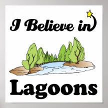 i believe in lagoons poster