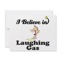 i believe in laughing gas personalized announcements