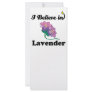 i believe in lavender personalized rack card