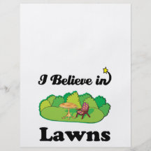 i believe in lawns custom flyer