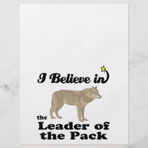 i believe in leader of the pack flyers