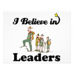 i believe in leaders invitations