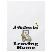 i believe in leaving home personalized flyer