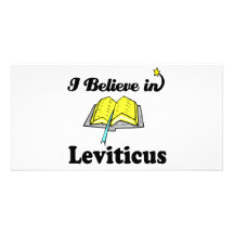 i believe in Leviticus Photo Cards