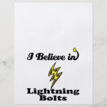 i believe in lightning bolts full colour flyer