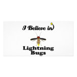 i believe in lightning bugs photo greeting card