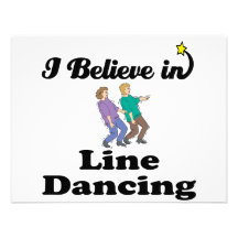 i believe in line dancing custom announcements