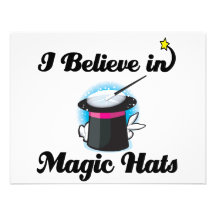 i believe in magic hats invitation