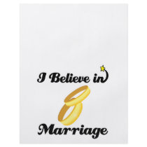 i believe in marriage custom flyer