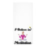 i believe in meditation rack card template