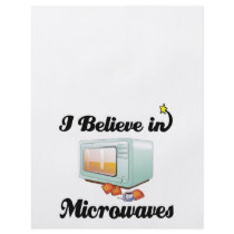 i believe in microwaves personalized flyer