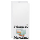 i believe in microwaves rack cards