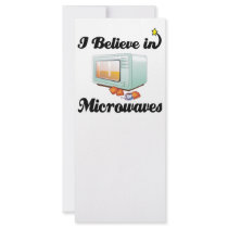 i believe in microwaves rack card