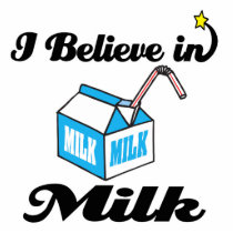 i believe in milk acrylic cut outs