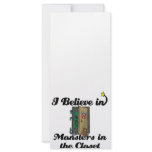 i believe in monsters in the closet rack cards