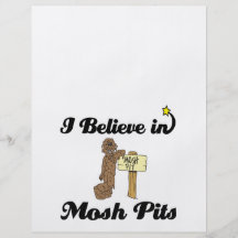 i believe in mosh pits full color flyer