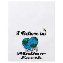 i believe in mother earth custom flyer