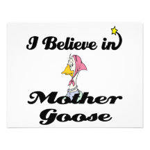 i believe in mother goose custom announcement