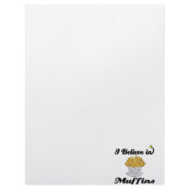 i believe in muffins letterhead