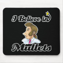 i believe in mullets mouse pad